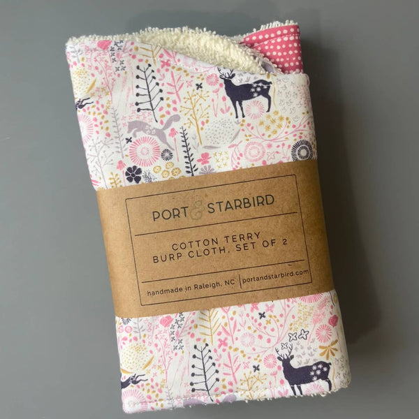 Port & Starbird Burp Cloth Set