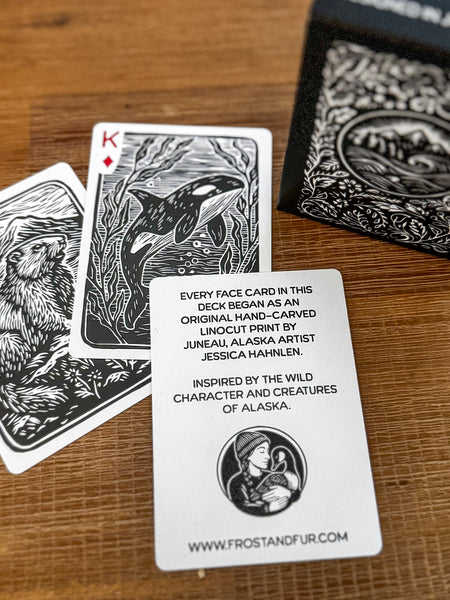 Frost + Fur Playing Cards