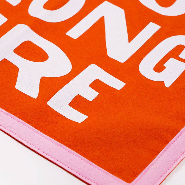 You Belong Here Camp Flag