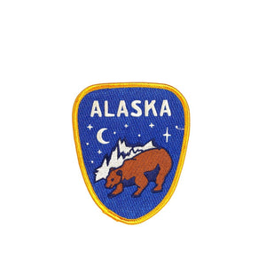 Alaska Embroidered Patch