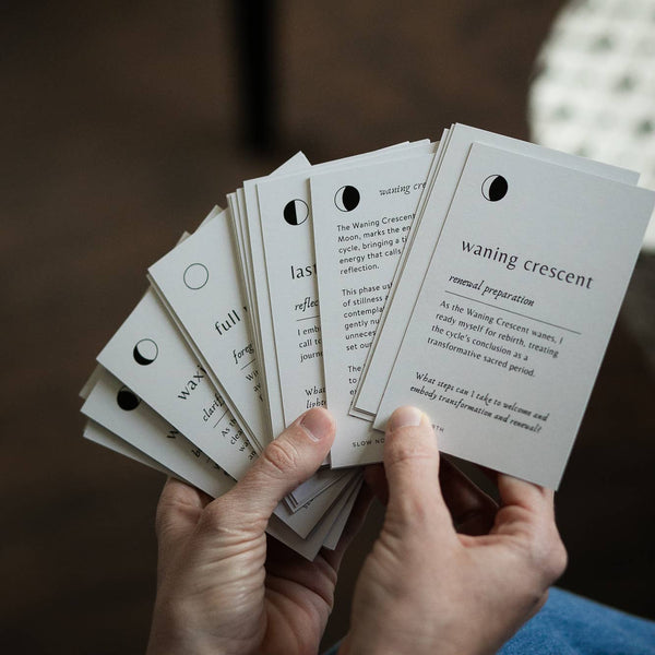Lunar Reflections - Moon Phase Deck