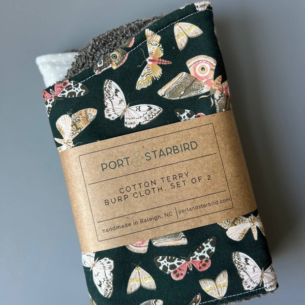 Port & Starbird Burp Cloth Set