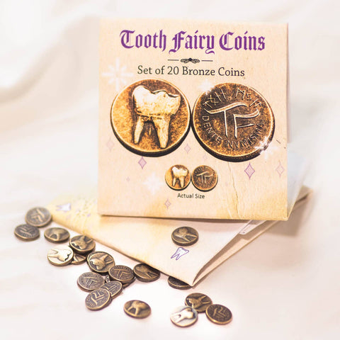 Tooth Fairy's Set of 20 Bronze Coins