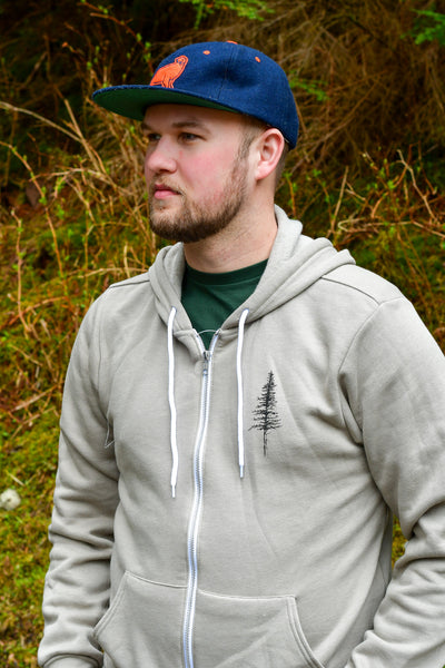 Tongass Unisex Zip Hoodie