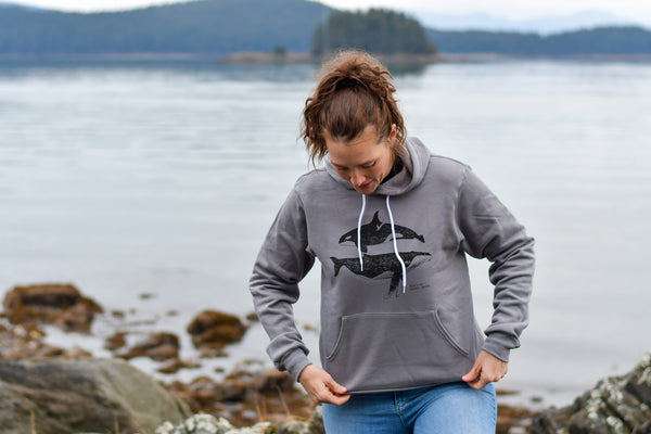 2 Whales Unisex Hoodie