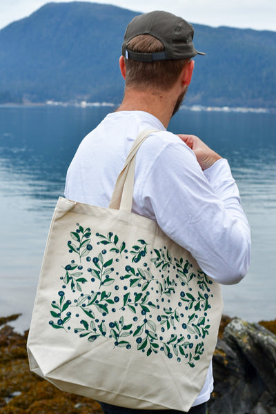 Blueberry Tote Bag