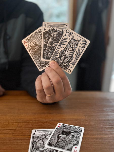 Frost + Fur Playing Cards