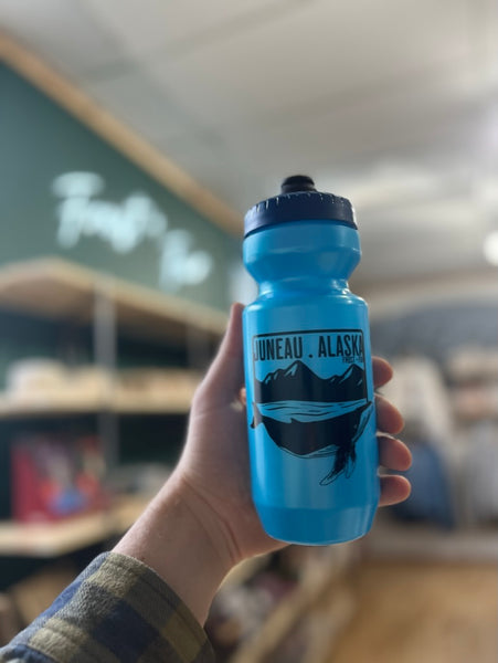 Juneau Mountains + Humpback water bottle