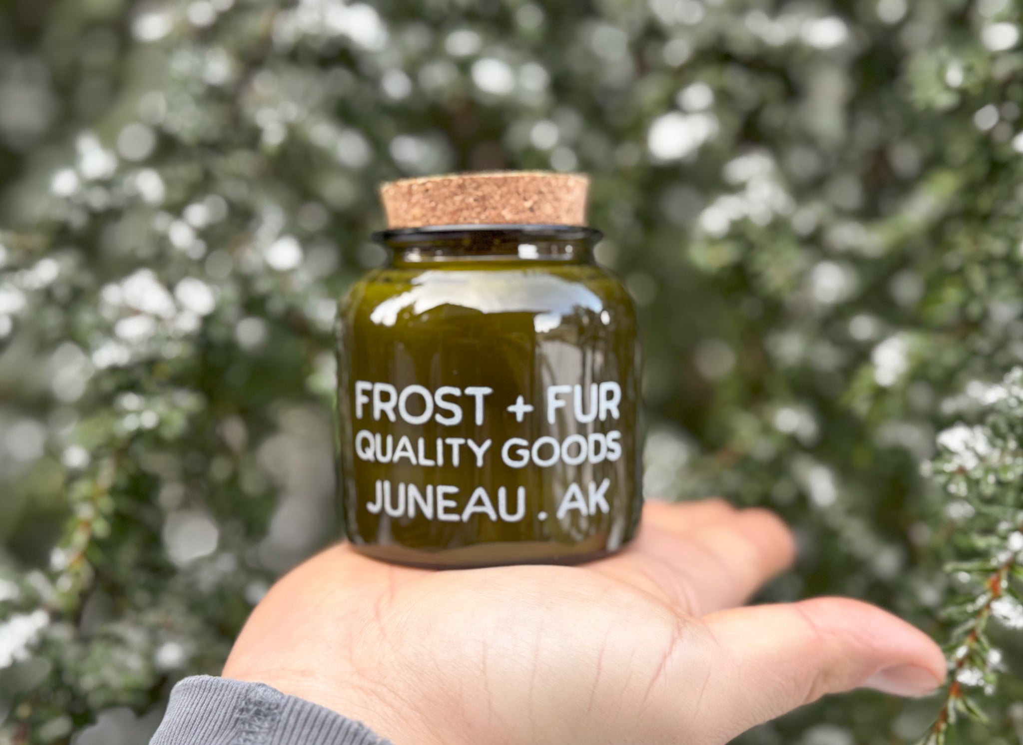 Frost and Fur Candle