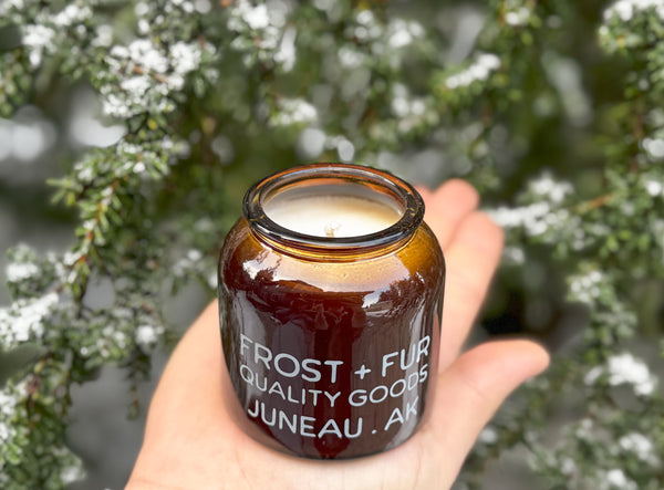 Frost and Fur Candle