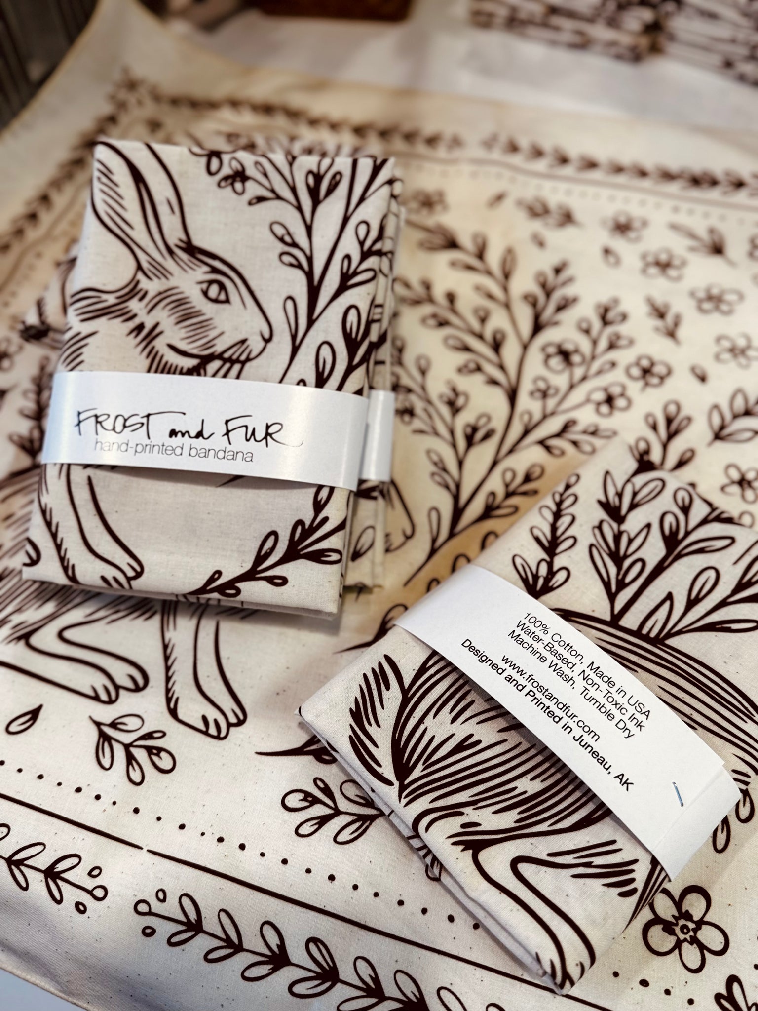 Rabbit Handkerchief/Bandana