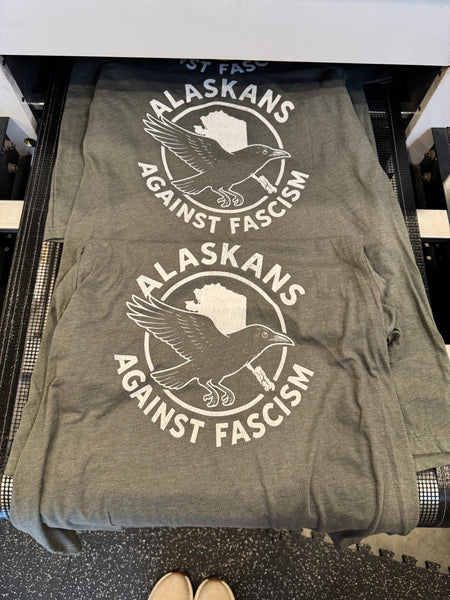 Alaskans Against Fascism Tee