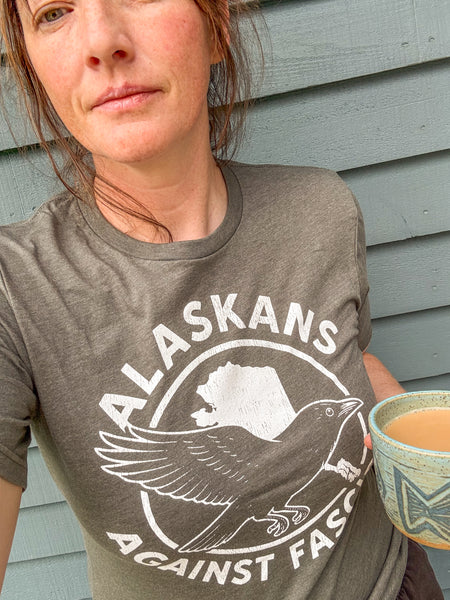 Alaskans Against Fascism Tee