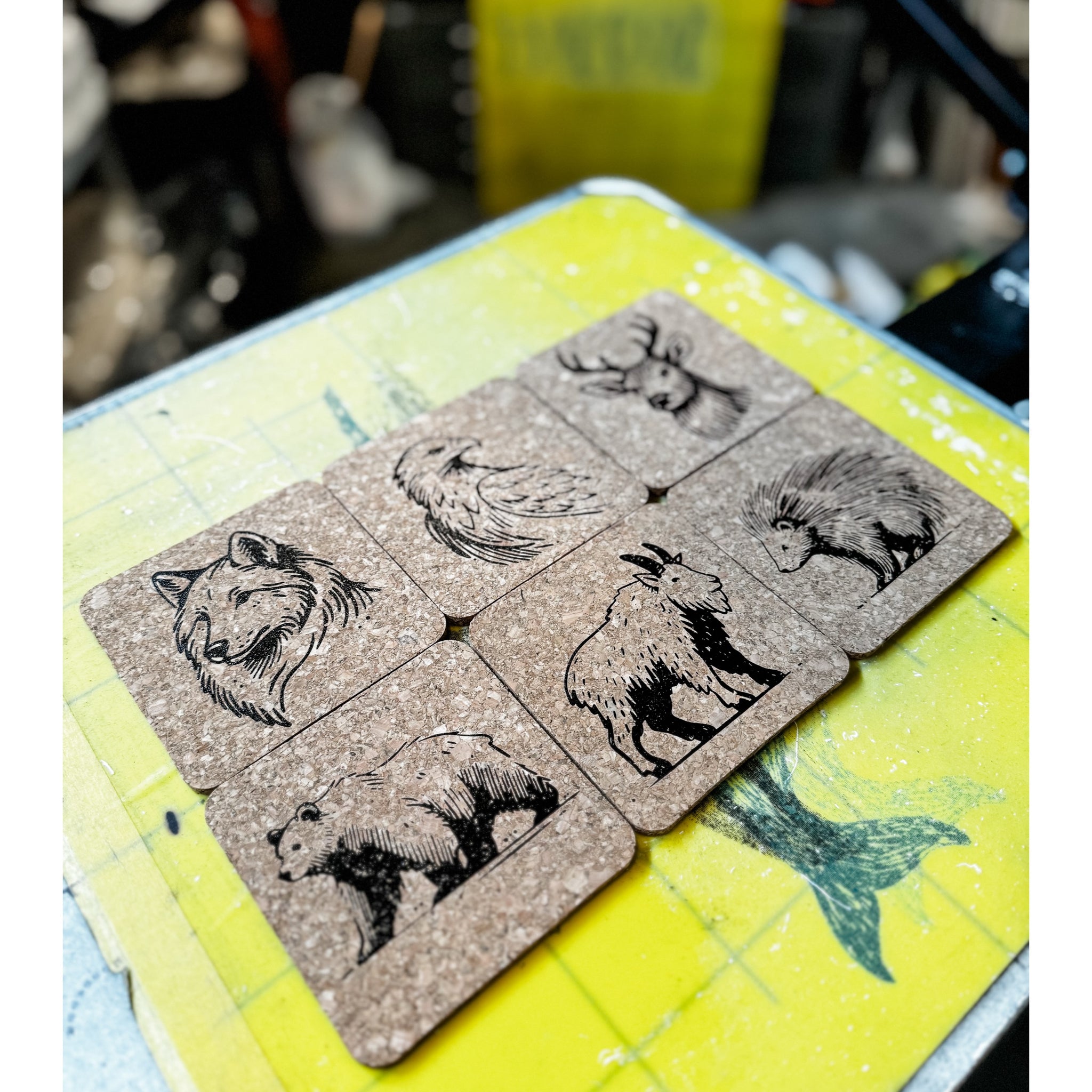 Animals Coaster Set