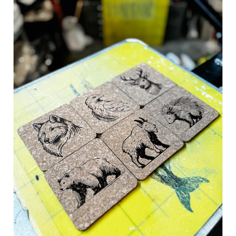 Animals Coaster Set