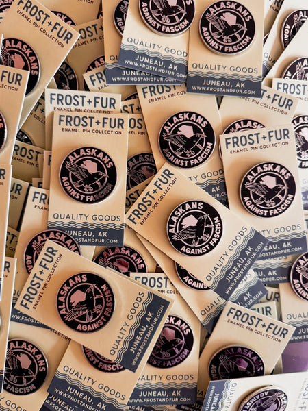 Frost and Fur Enamel Pins