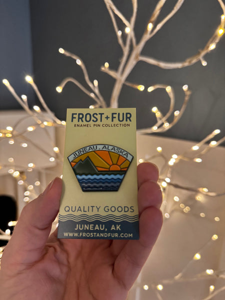 Frost and Fur Enamel Pins