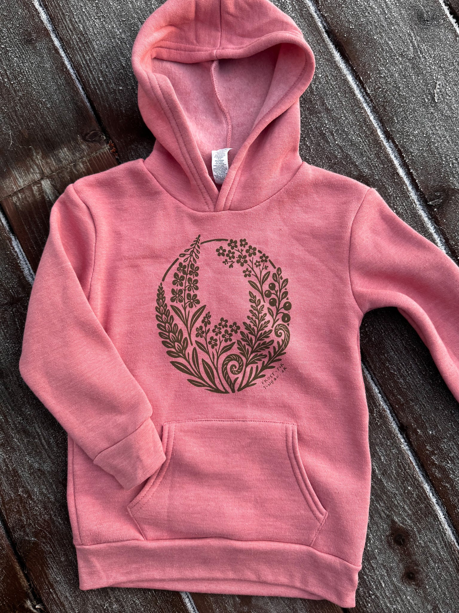 Toddler Flowers Hoodie