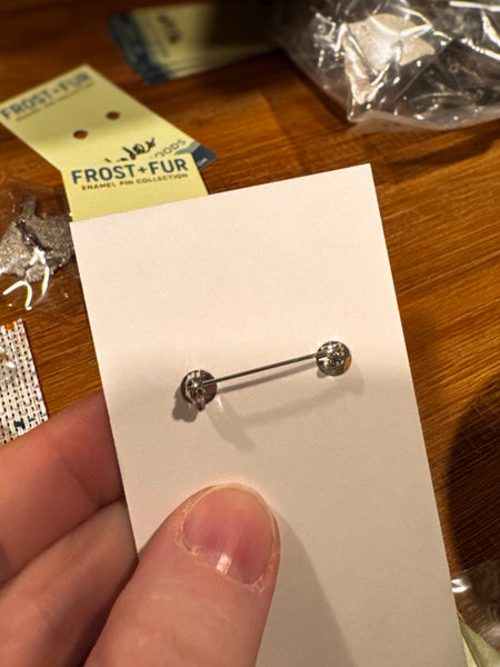 Frost and Fur Enamel Pins