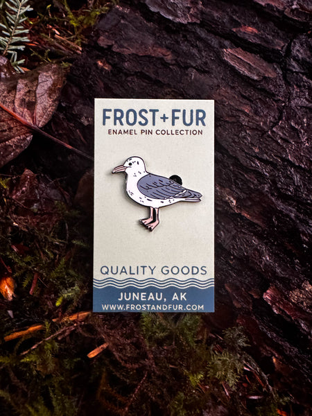 Frost and Fur Enamel Pins
