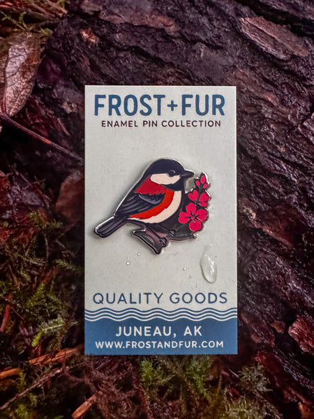 Frost and Fur Enamel Pins