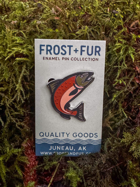 Frost and Fur Enamel Pins