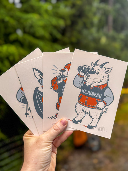 Juneau Mascot Print