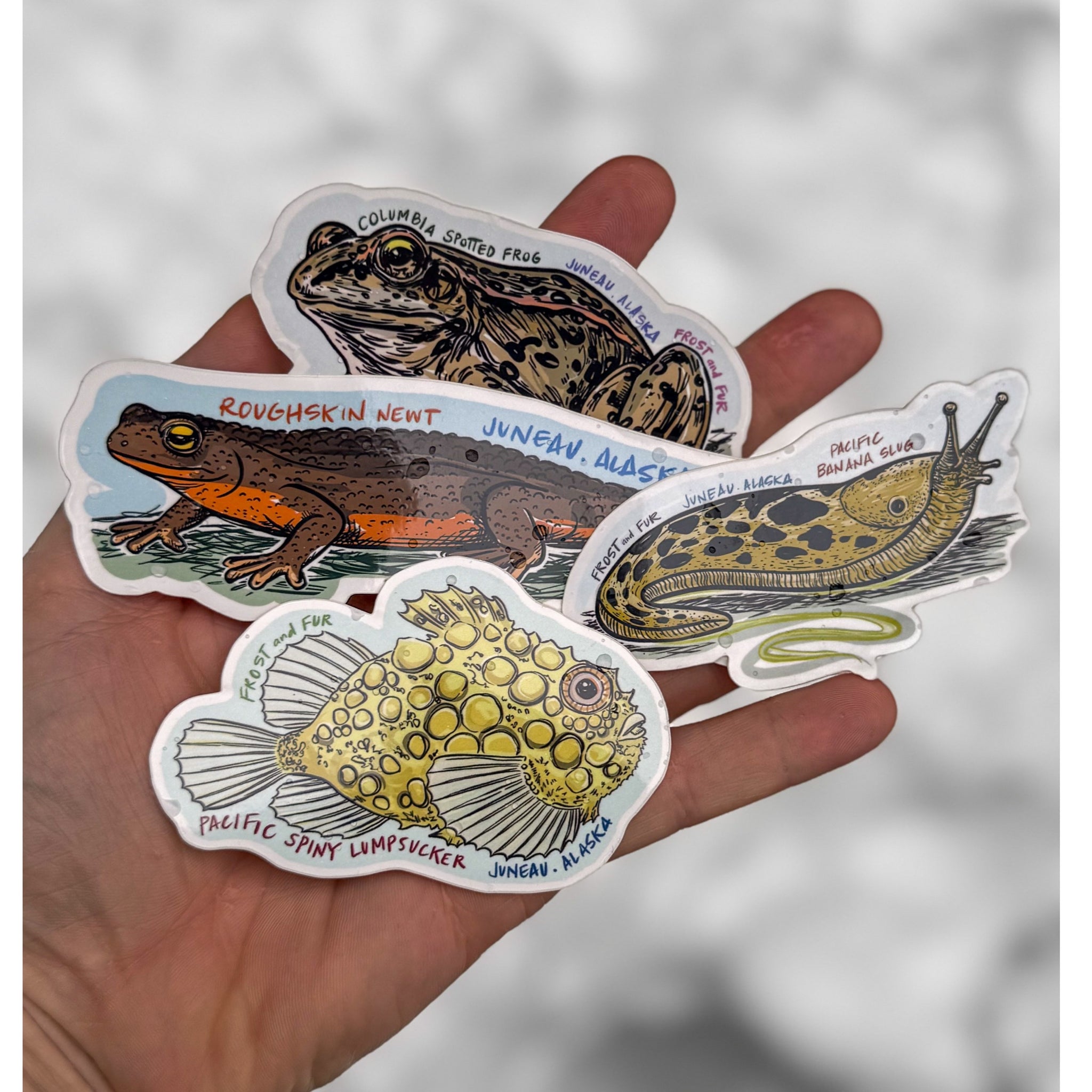 Creature Stickers – Frost and Fur