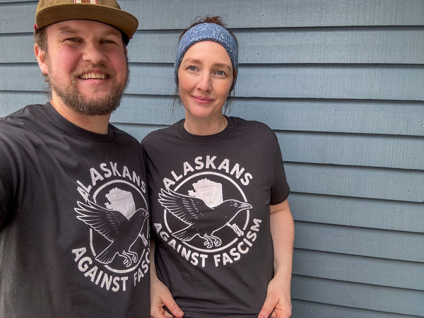 Alaskans Against Fascism Tee