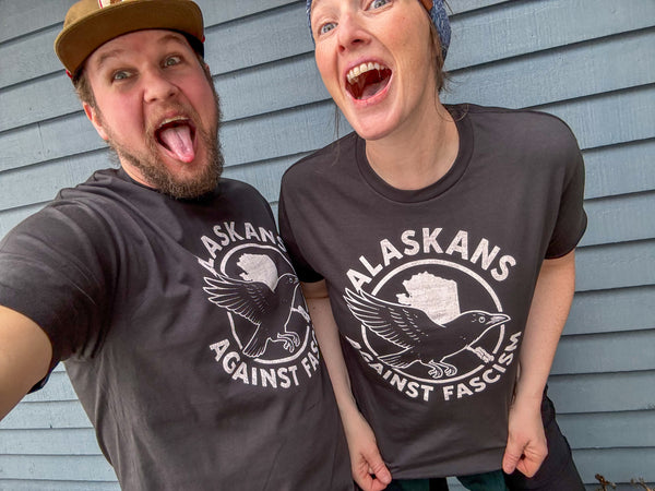 Alaskans Against Fascism Tee