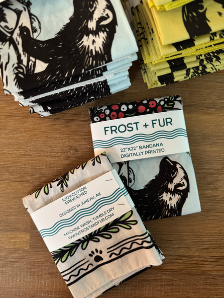 Digitally Printed Bandana's