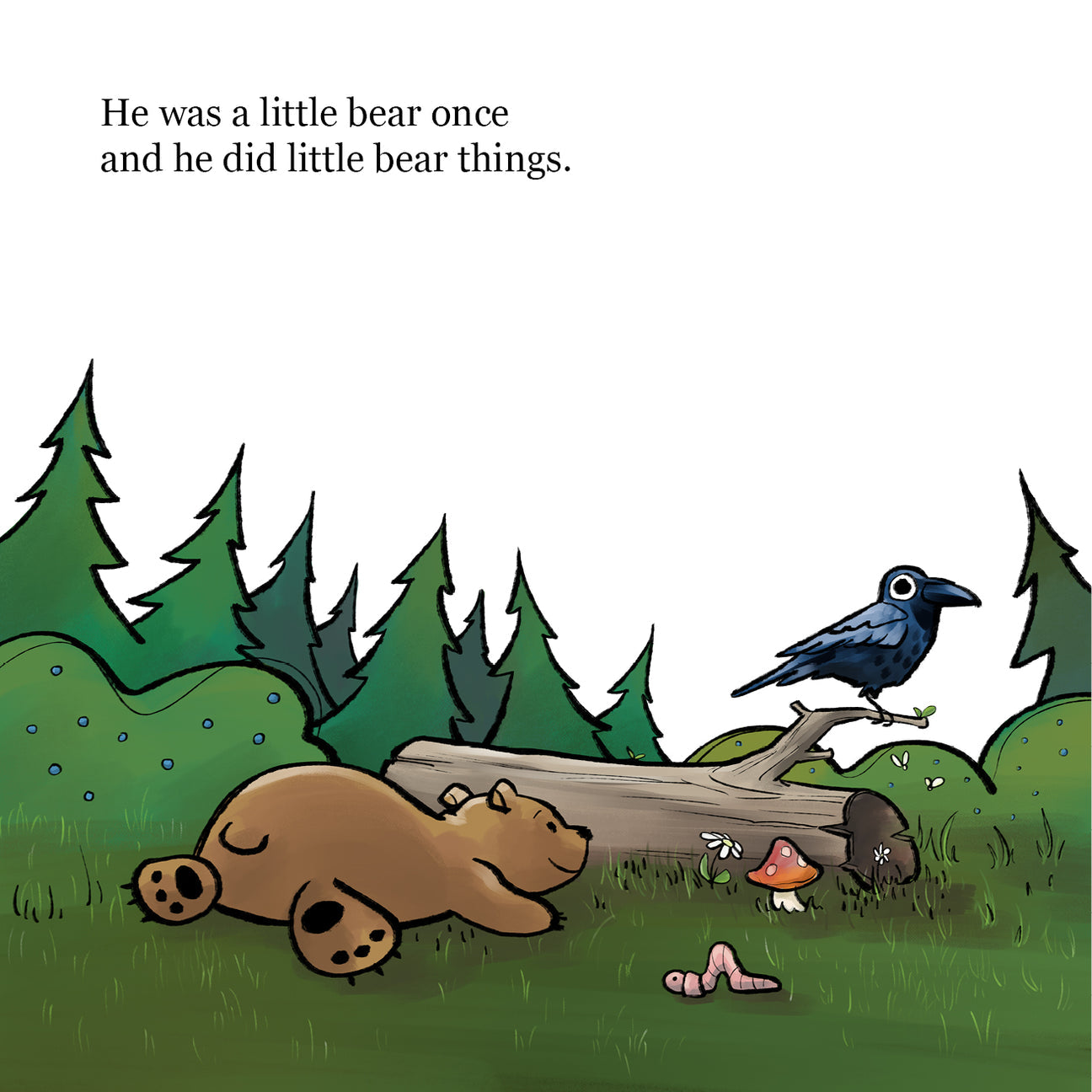 The Big Bear and the Blueberry Moon – Frost and Fur