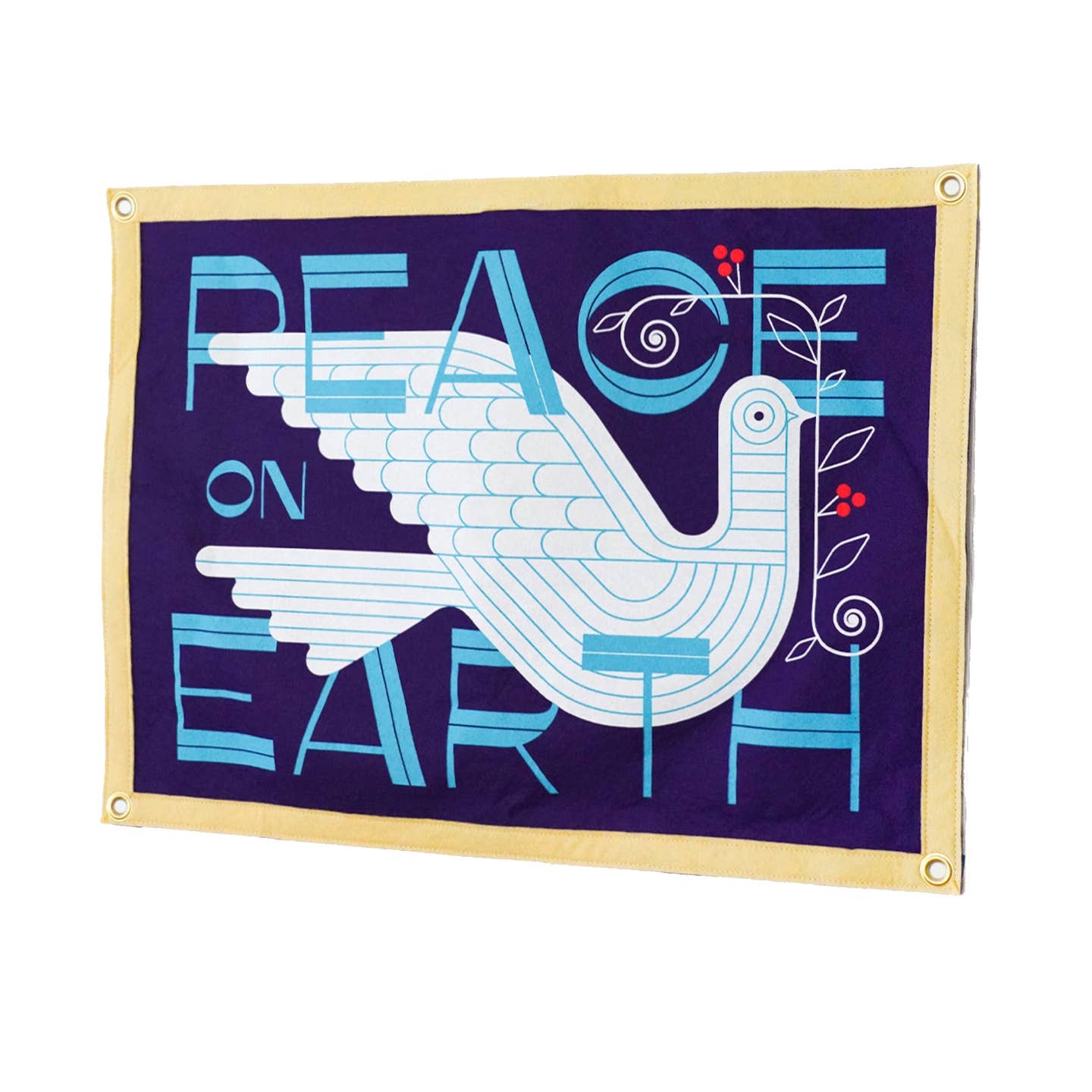 Peace on Earth Camp Flag