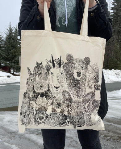 Southeast Mammals Small Tote