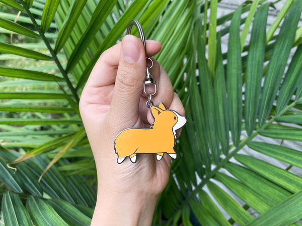 Pembroke Welsh Corgi Keychain