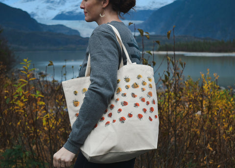 Salmonberry Tote Bag