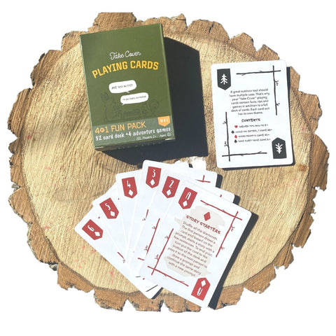 "Take Cover" 4 in 1 Playing Cards