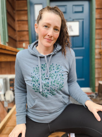 Blueberry Unisex Pullover Hoodie