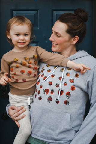 Salmonberry Toddler Pullover Long Sleeve