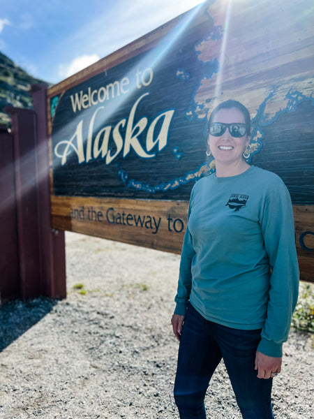 Juneau Mountains and Humpback Long Sleeve Tee