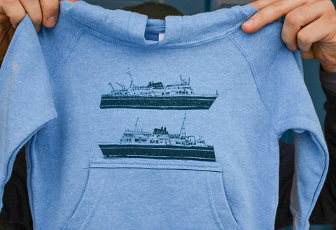 Ferries Toddler Hoodie